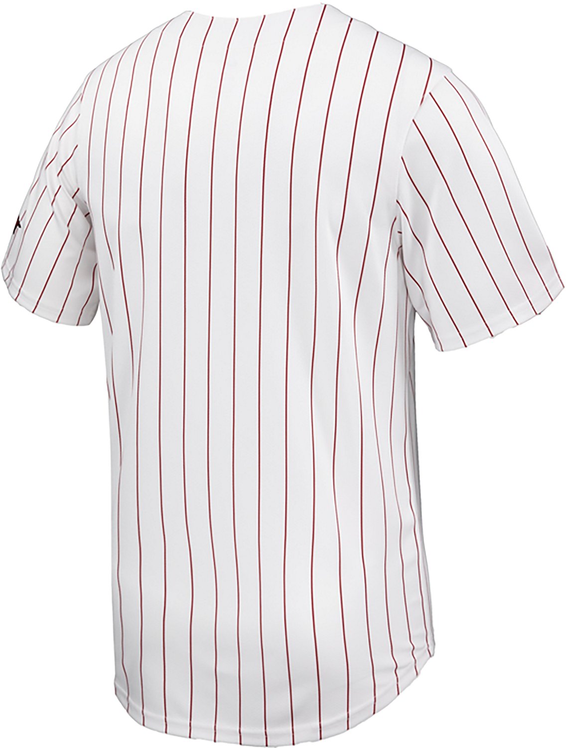 Nike Men's University of Arkansas Limited Pinstripe Full Button Down Jersey - view number 2