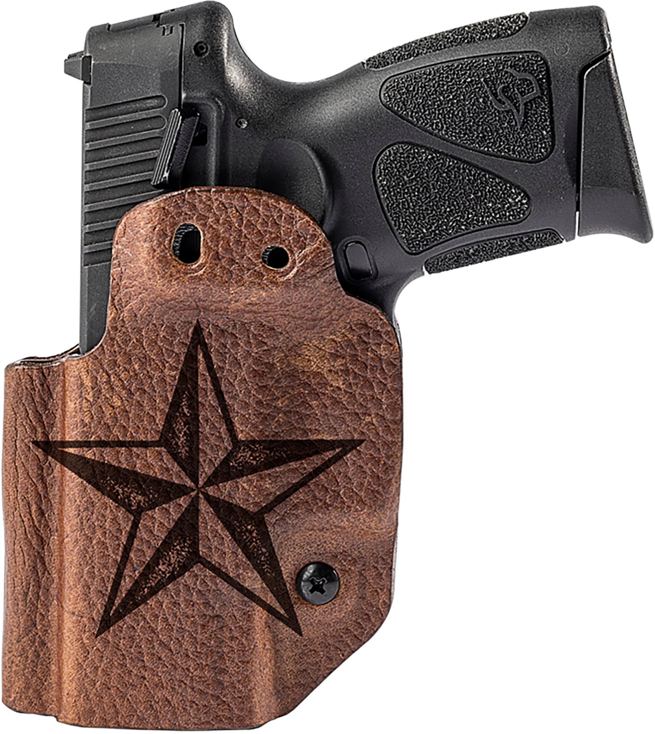 Mission First Tactical IWB Texas Star Leather/Kydex Hybrid Handgun Holster                                                       - view number 1
