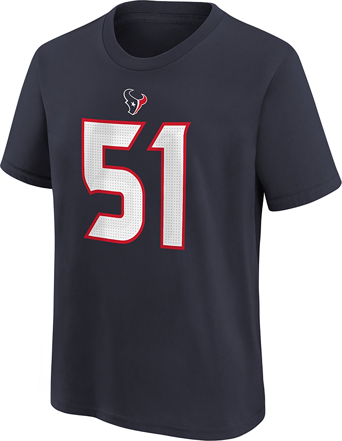 Nike Youth Texans Anderson Jr. Fuse Name and Number T-shirt - view number 2