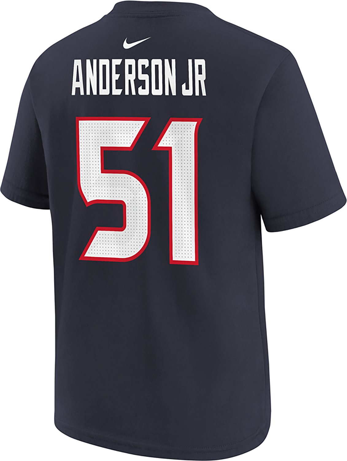 Nike Youth Texans Anderson Jr. Fuse Name and Number T-shirt - view number 3