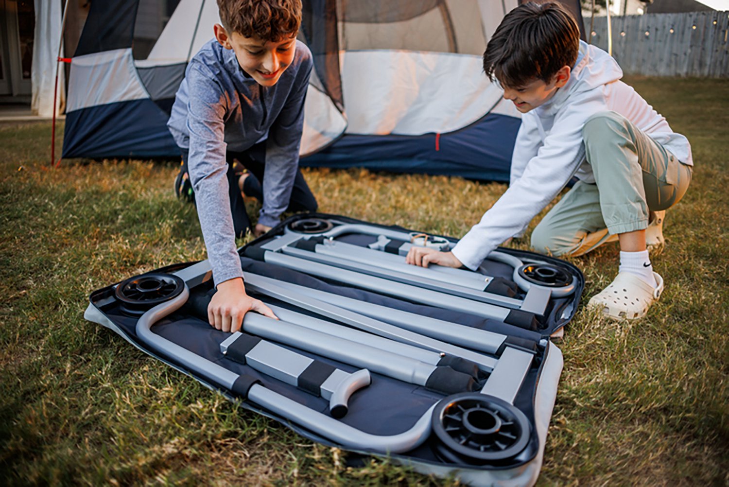 Disc-O-Bed Kid-O-Bunk 2 Bed Portable Cot System  - view number 7