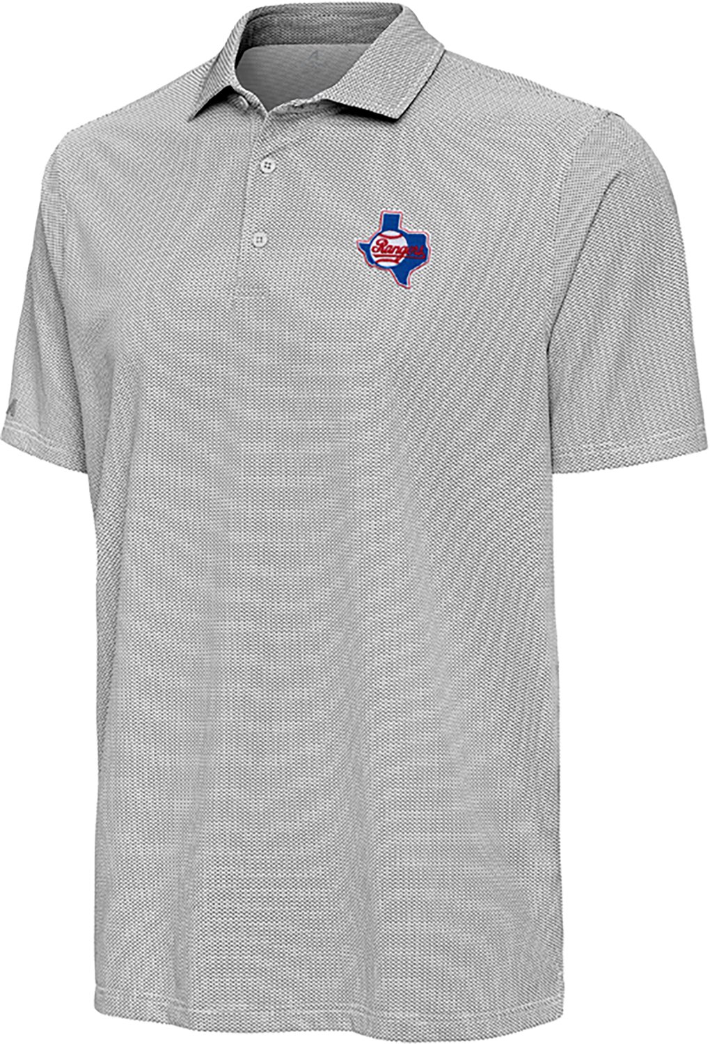Antigua Men's Texas Rangers Pave Polo - view number 3