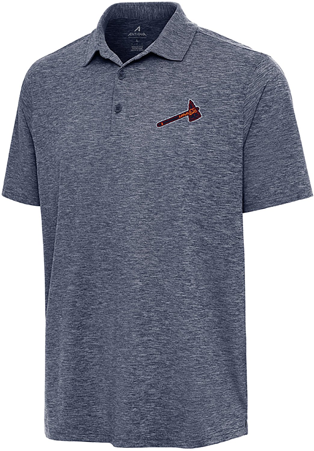 Antigua Men's Atlanta Braves Par 3 Polo Shirt - view number 3