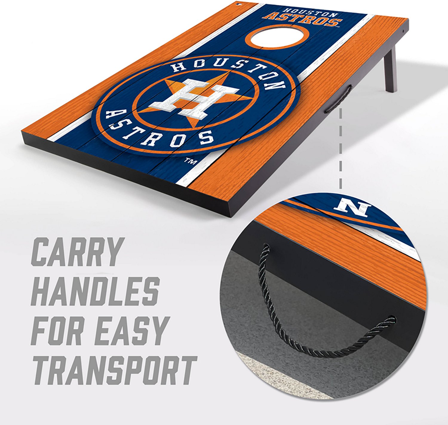 YouTheFan Houston Astros MDF 2 ft x 3 ft Cornhole Set - view number 4