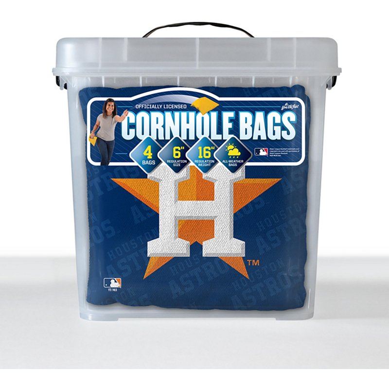 Youthefan Houston Astros Licensed Cornhole Bags 4-Pack-image