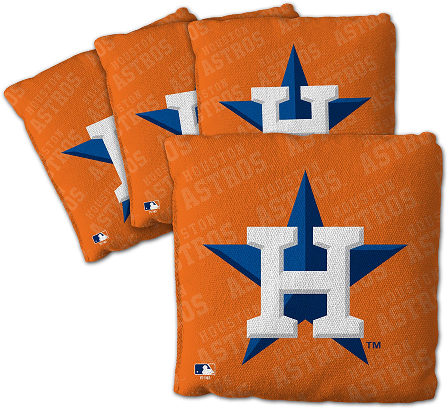 YouTheFan Houston Astros Licensed Cornhole Bags 4-pack - view number 3