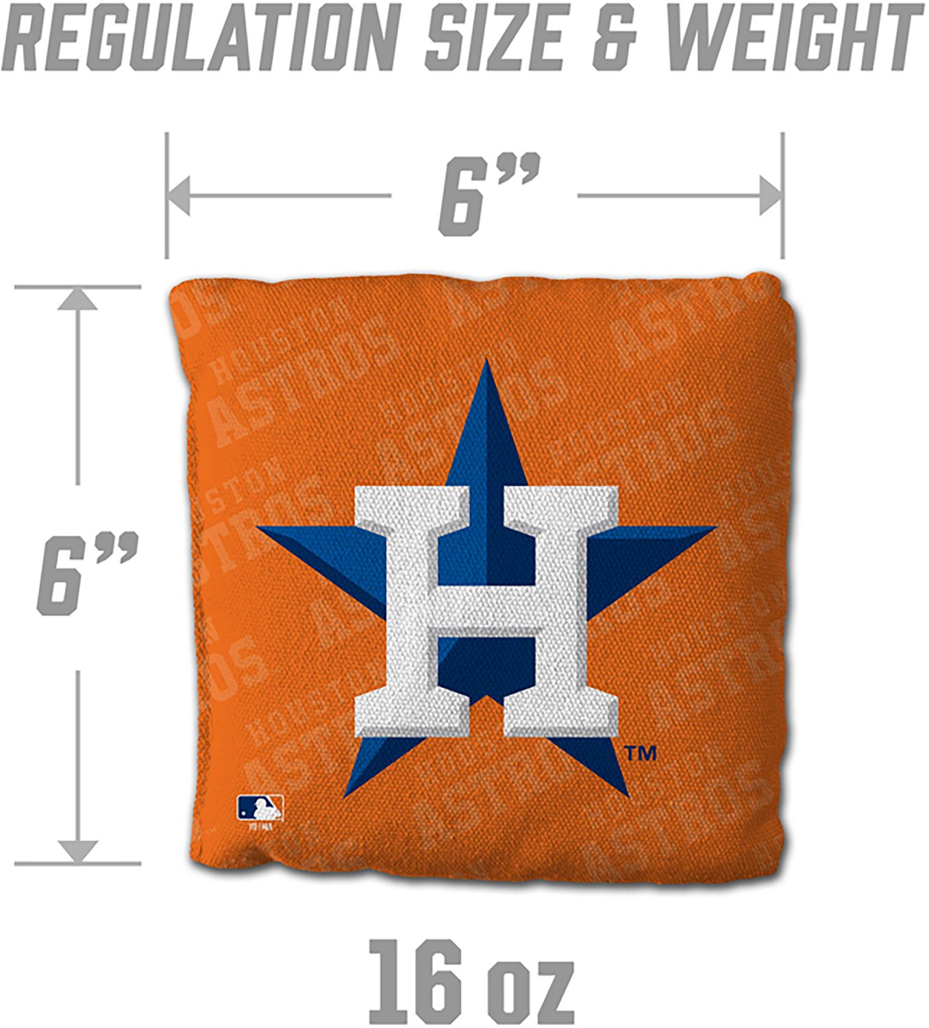 YouTheFan Houston Astros Licensed Cornhole Bags 4-pack - view number 4