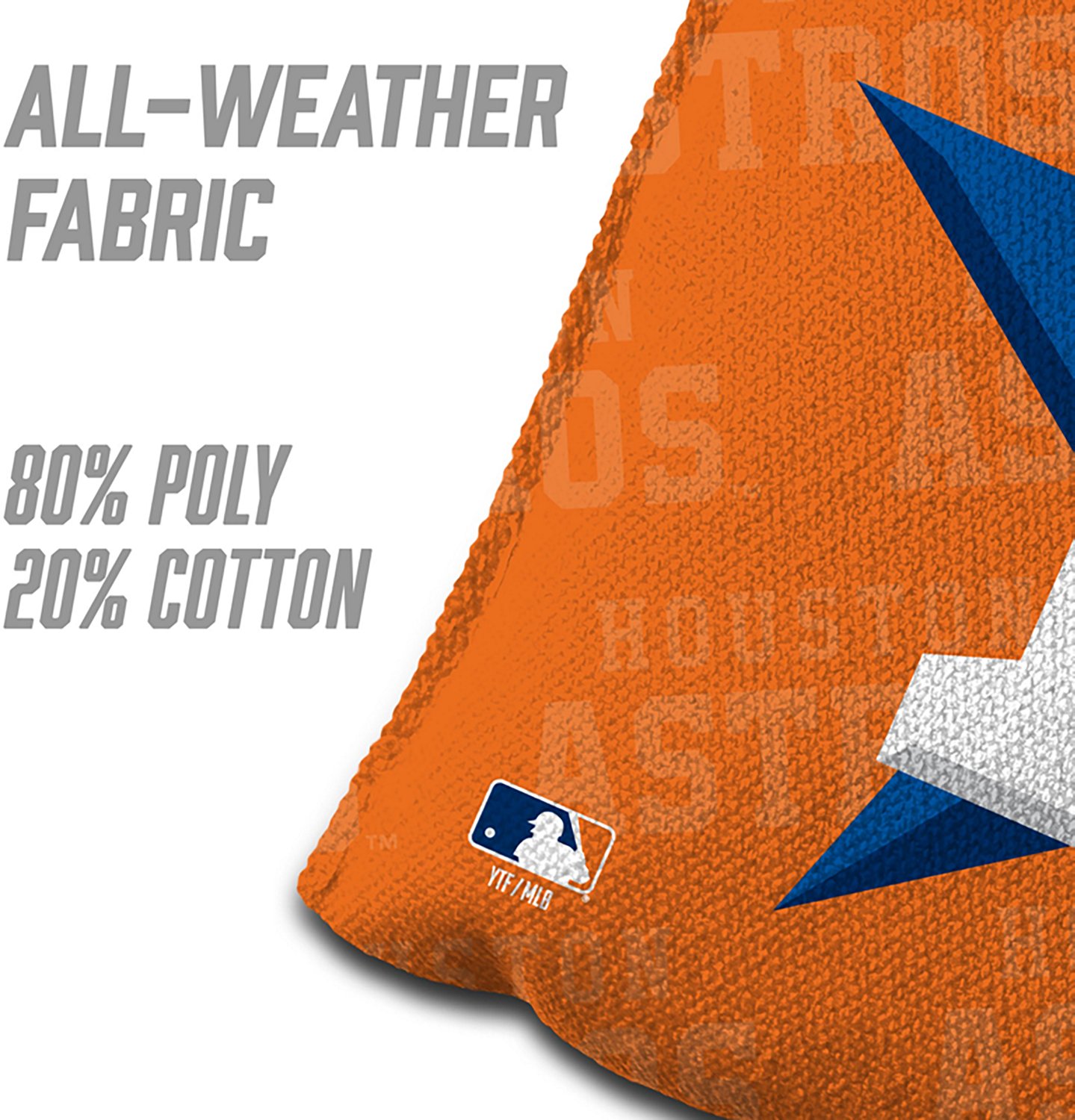 YouTheFan Houston Astros Licensed Cornhole Bags 4-pack - view number 5