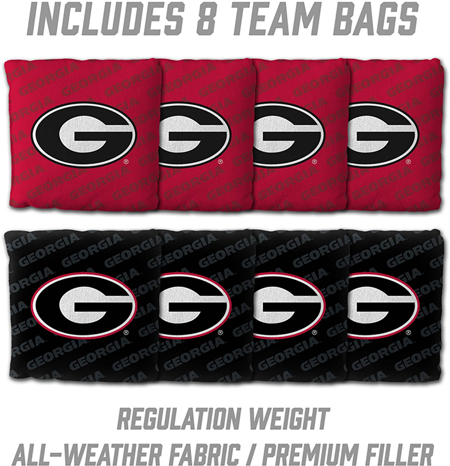 YouTheFan Georgia Bulldogs 2 ft x 3 ft MDF Cornhole Set - view number 5