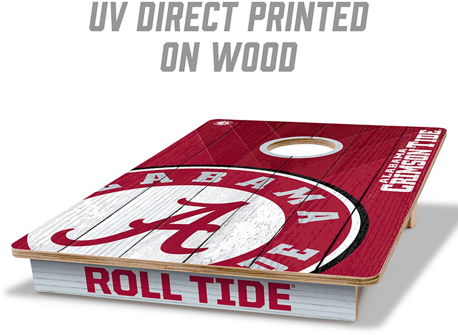 YouTheFan Alabama Crimson Tide 2 ft x 3 ft MDF Cornhole Set - view number 4