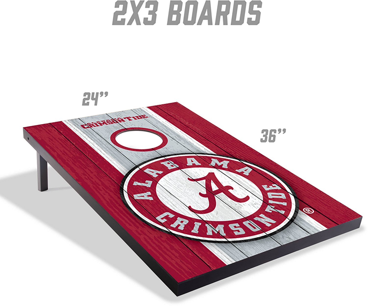 YouTheFan Alabama Crimson Tide 2 ft x 3 ft MDF Cornhole Set - view number 2