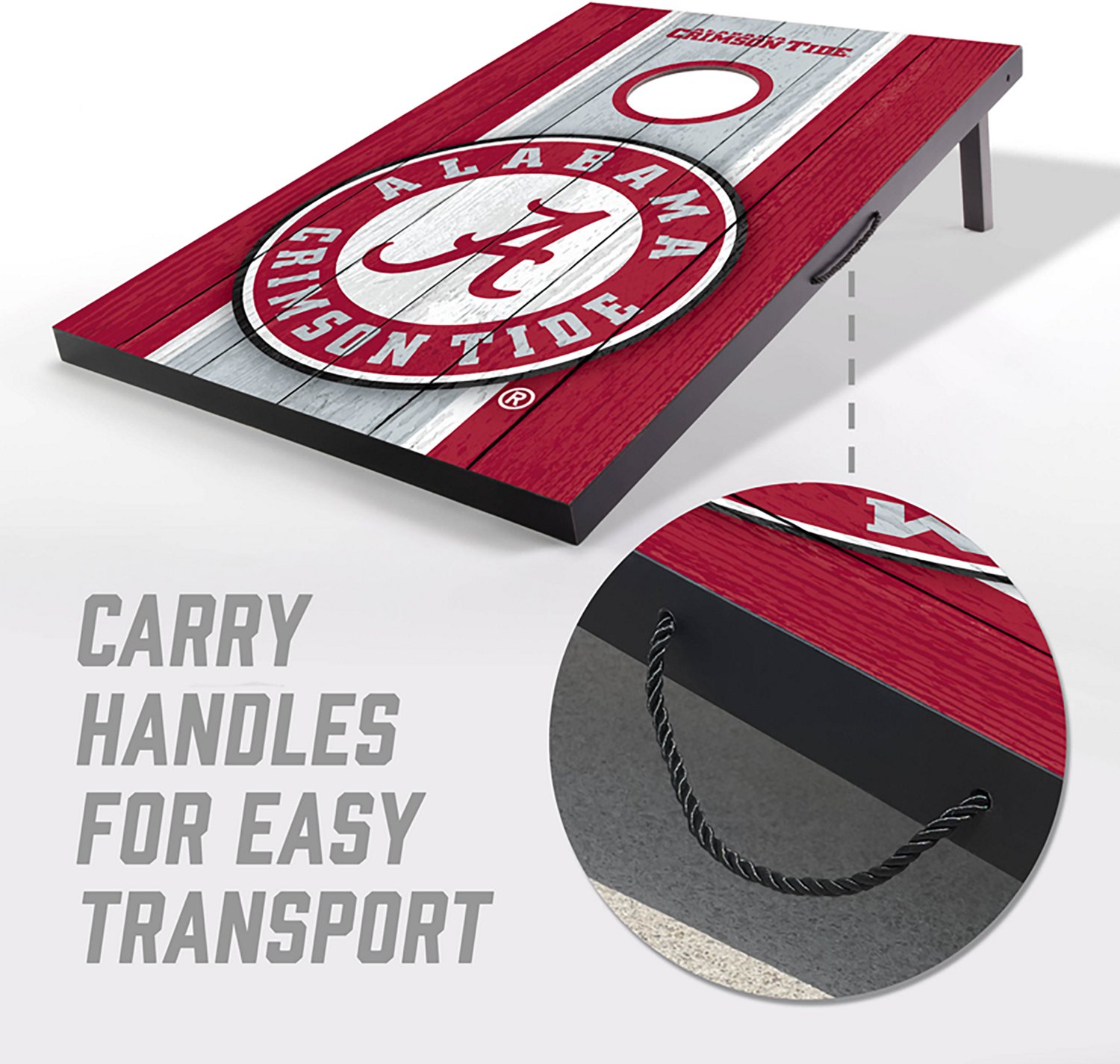 YouTheFan Alabama Crimson Tide 2 ft x 3 ft MDF Cornhole Set - view number 3