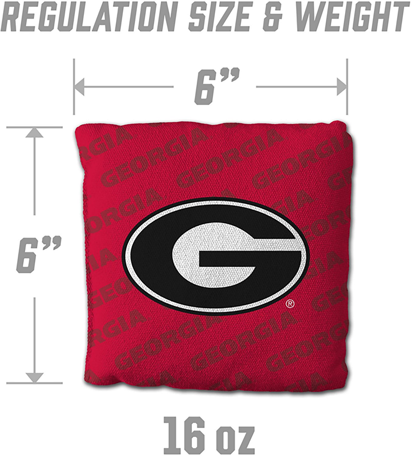 YouTheFan Georgia Bulldogs Licensed Cornhole Bags 4-Pack - view number 4