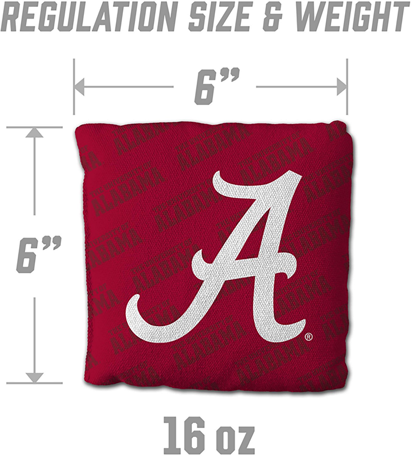 YouTheFan Alabama Crimson Tide Licensed Cornhole Bags 4-Pack - view number 4