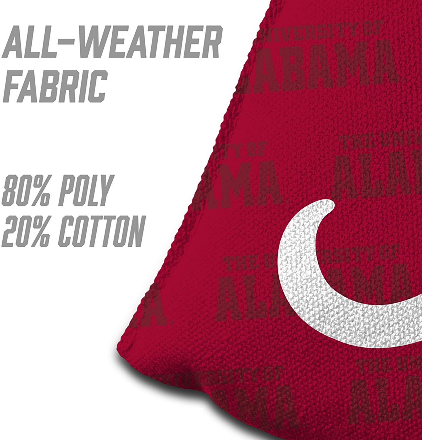 YouTheFan Alabama Crimson Tide Licensed Cornhole Bags 4-Pack - view number 6