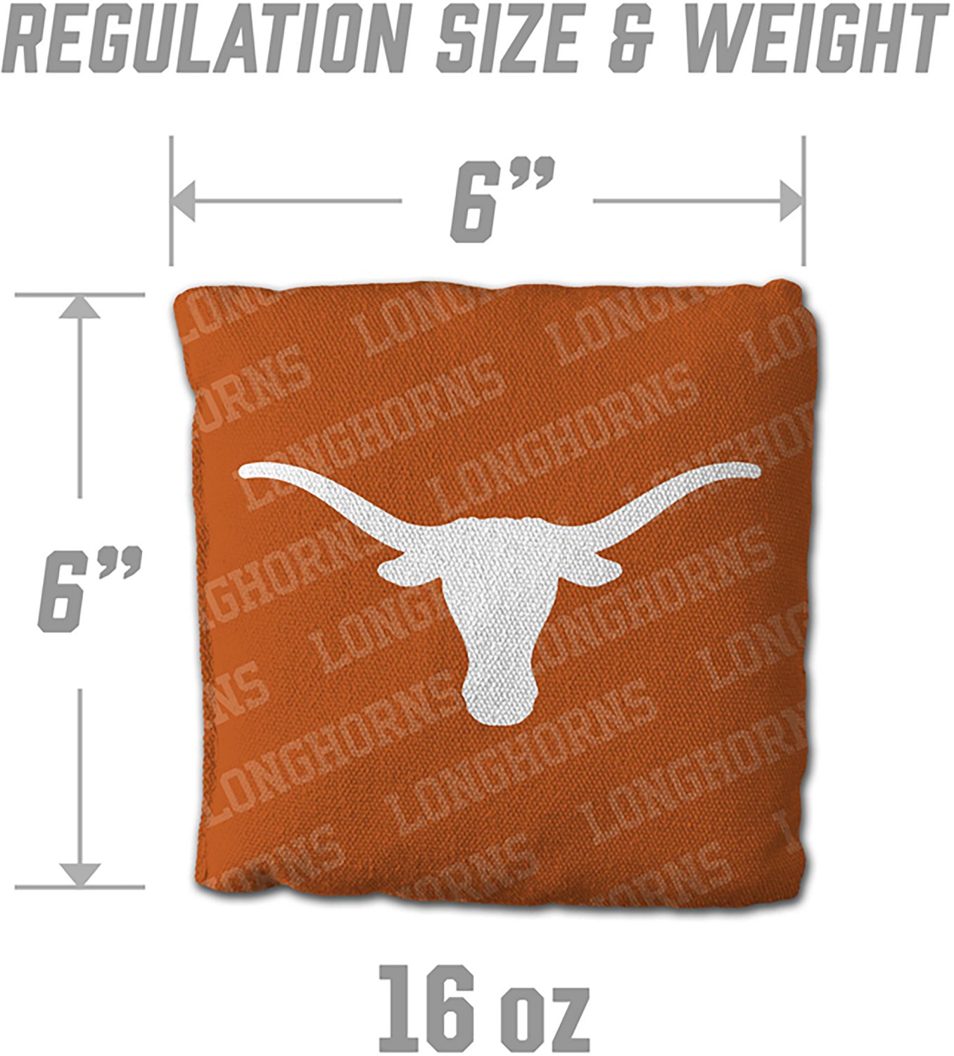 YouTheFan Texas Longhorns Licensed Cornhole Bags 4-pack - view number 4