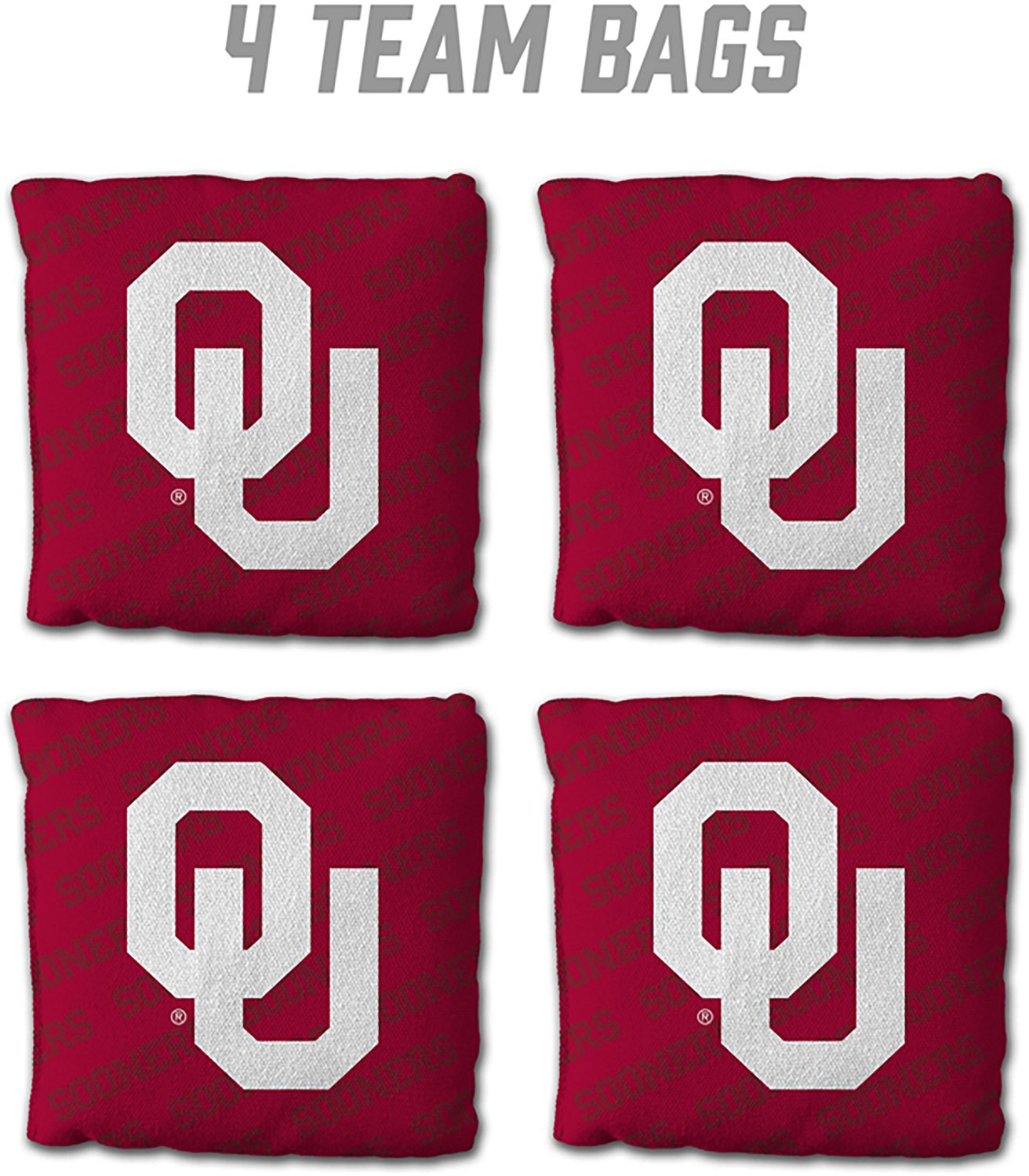 YouTheFan Oklahoma Sooners Licensed Cornhole Bags 4-pack - view number 2
