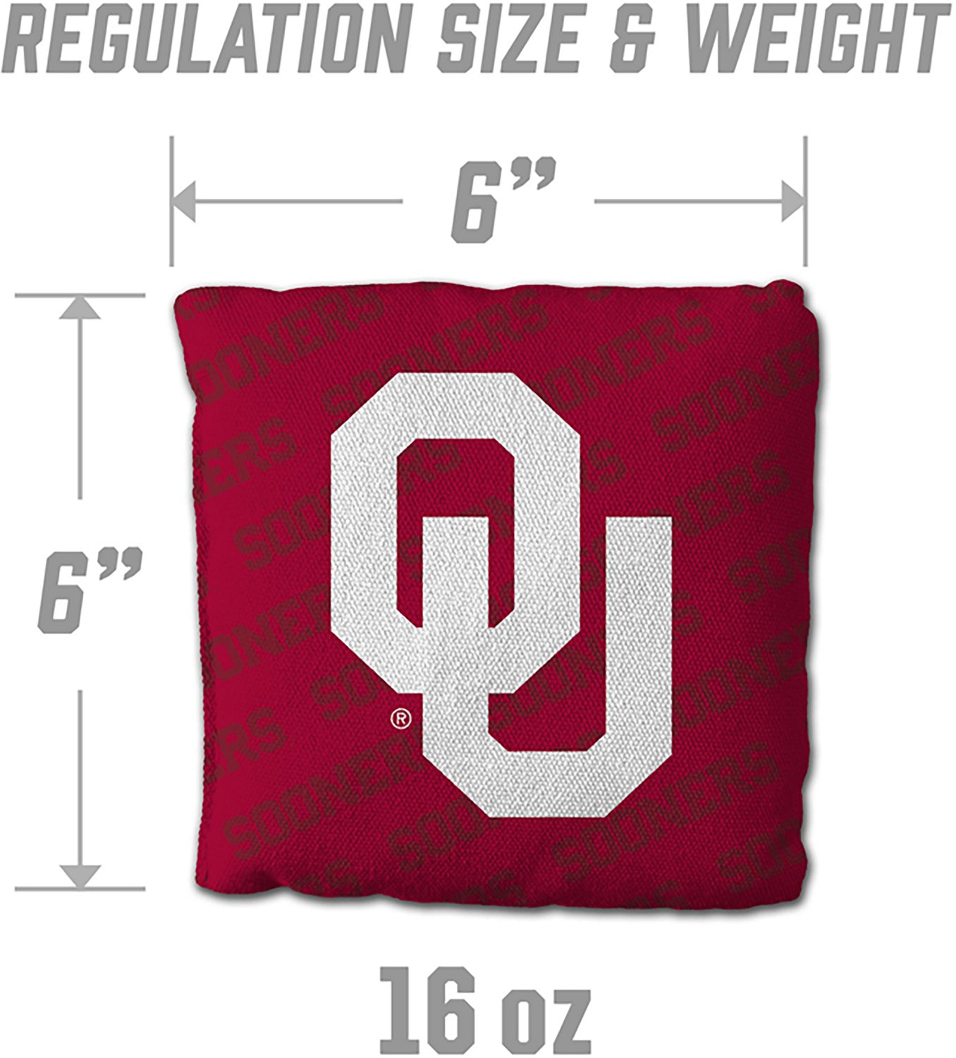 YouTheFan Oklahoma Sooners Licensed Cornhole Bags 4-pack - view number 4