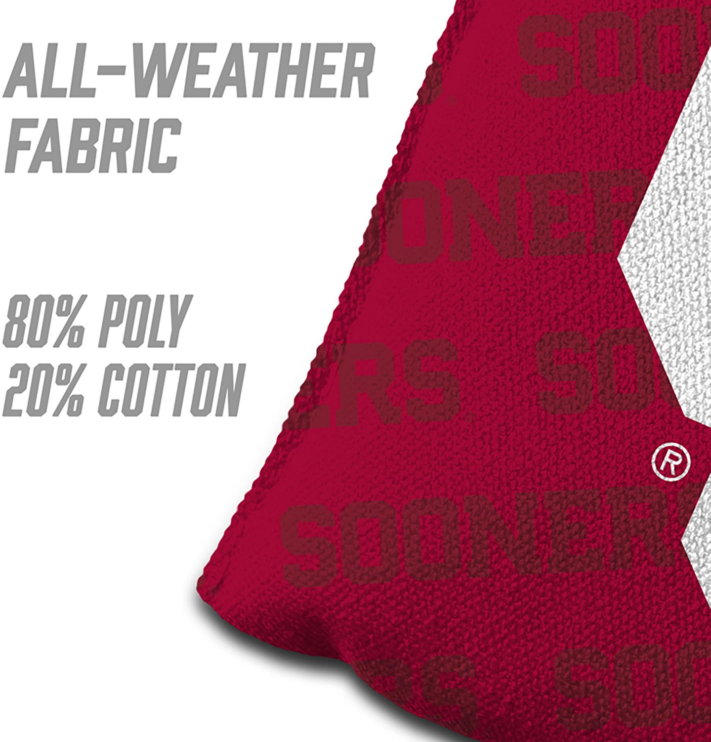 YouTheFan Oklahoma Sooners Licensed Cornhole Bags 4-pack - view number 6