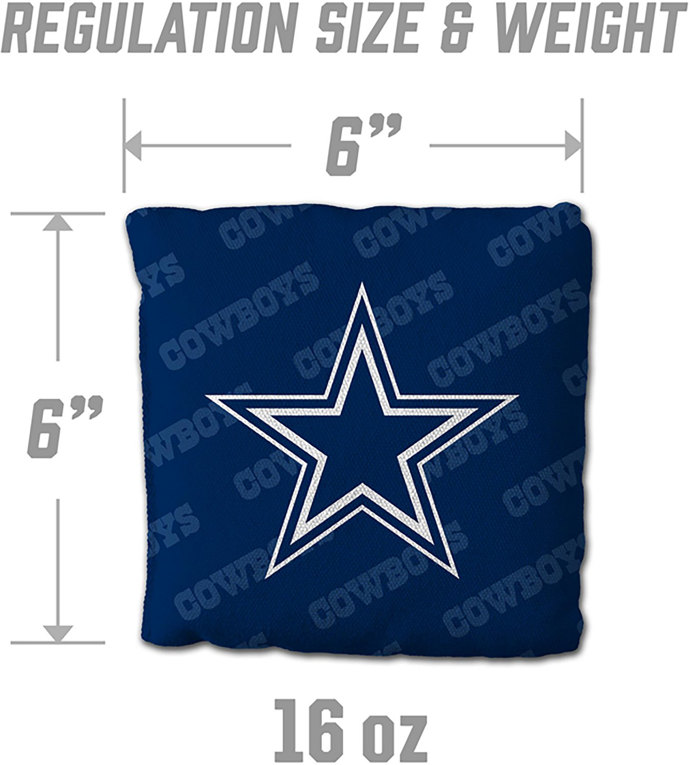 YouTheFan Dallas Cowboys Licensed Cornhole Bags 4-pack                                                                           - view number 4
