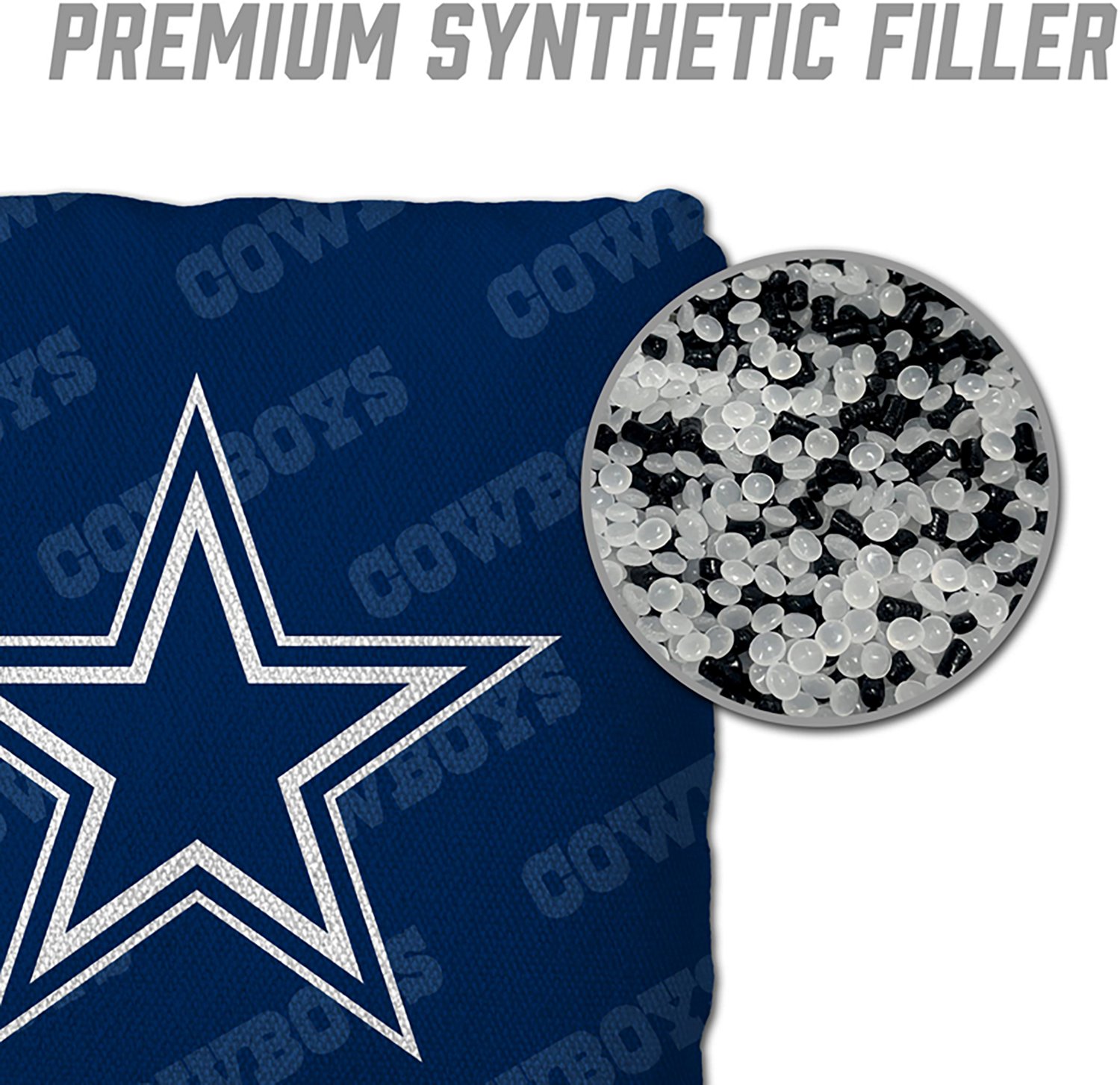 YouTheFan Dallas Cowboys Licensed Cornhole Bags 4-pack                                                                           - view number 6
