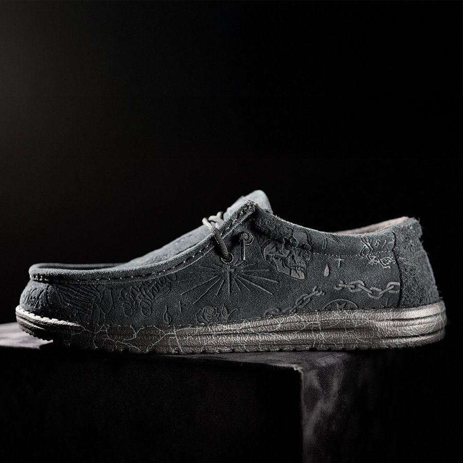 HEYDUDE Adult Wally Jelly Roll Suede Shoes - view number 2