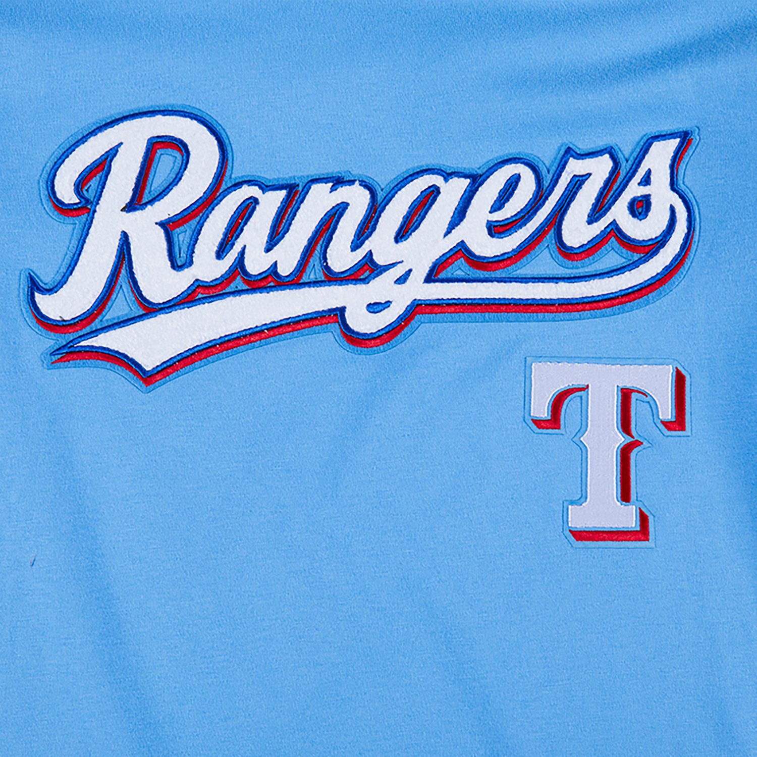 Pro Standard Boys' Rangers Classic BB T-shirt - view number 5