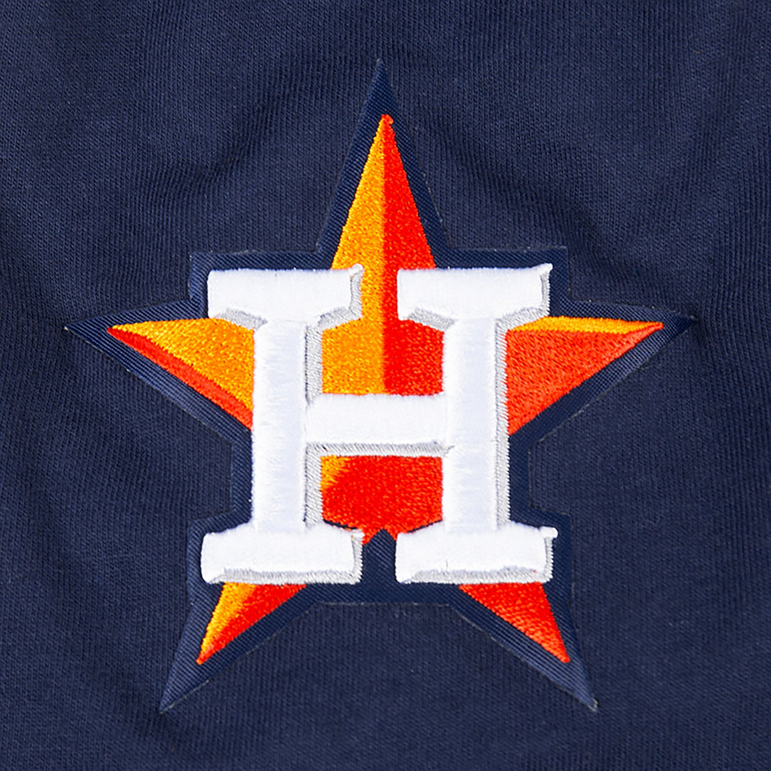 Pro Standard Boys' Houston Astros Retro Classic BB Striped Rib Short Sleeve T-shirt                                              - view number 7