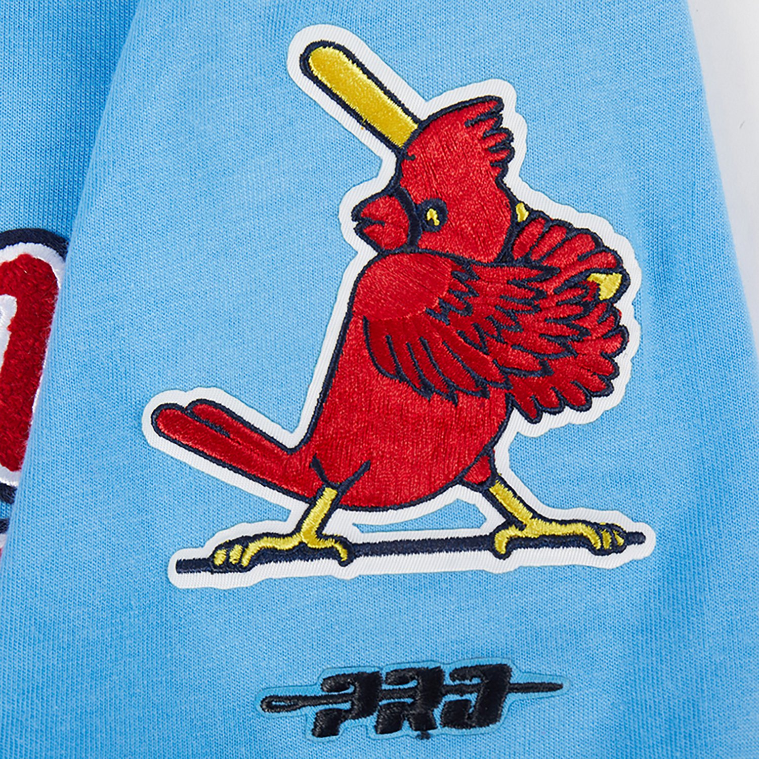 Pro Standard Boys' St. Louis Cardinals Retro Classic BB Striped Rib Short Sleeve T-shirt - view number 6