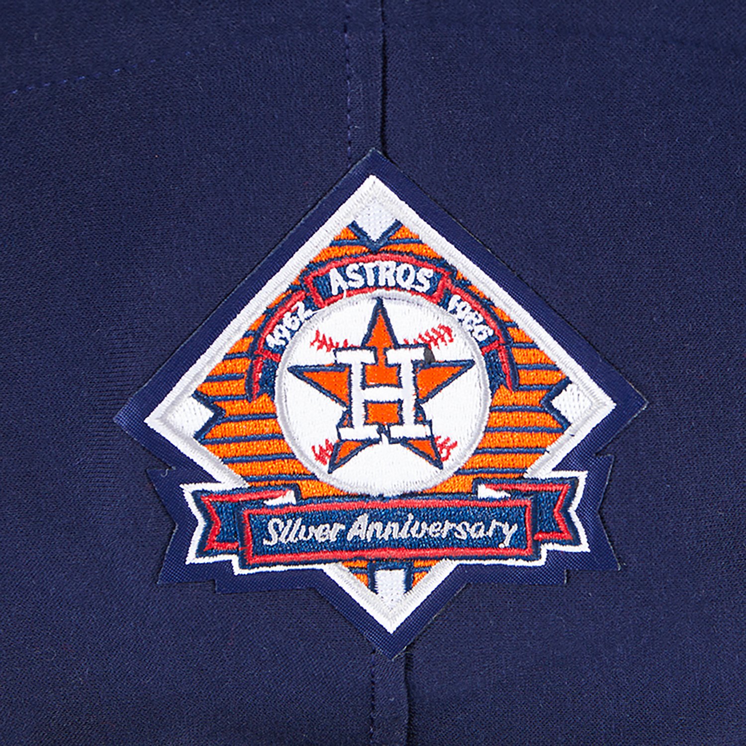 Pro Standard Boys' Houston Astros Retro Classic BB Rib Fleece Long Sleeve Hoodie - view number 8
