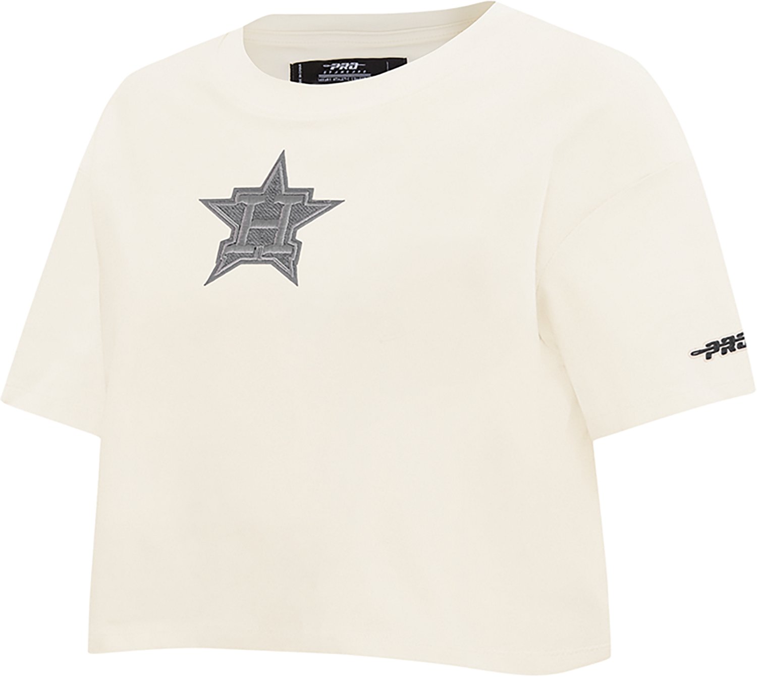 Pro Standard Women's Astros Reverse French Terry Boxy T-shirt - view number 2