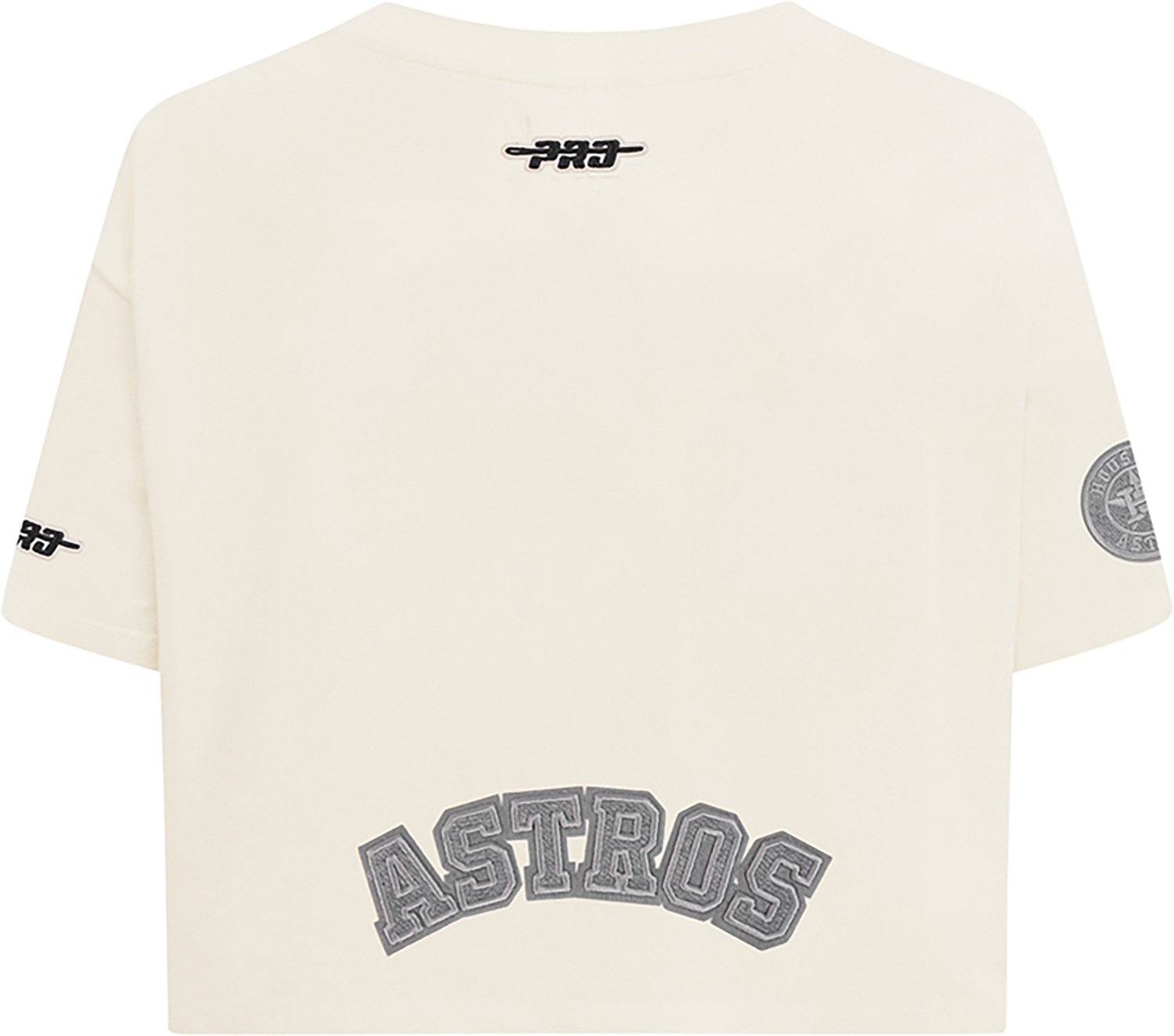 Pro Standard Women's Astros Reverse French Terry Boxy T-shirt - view number 3