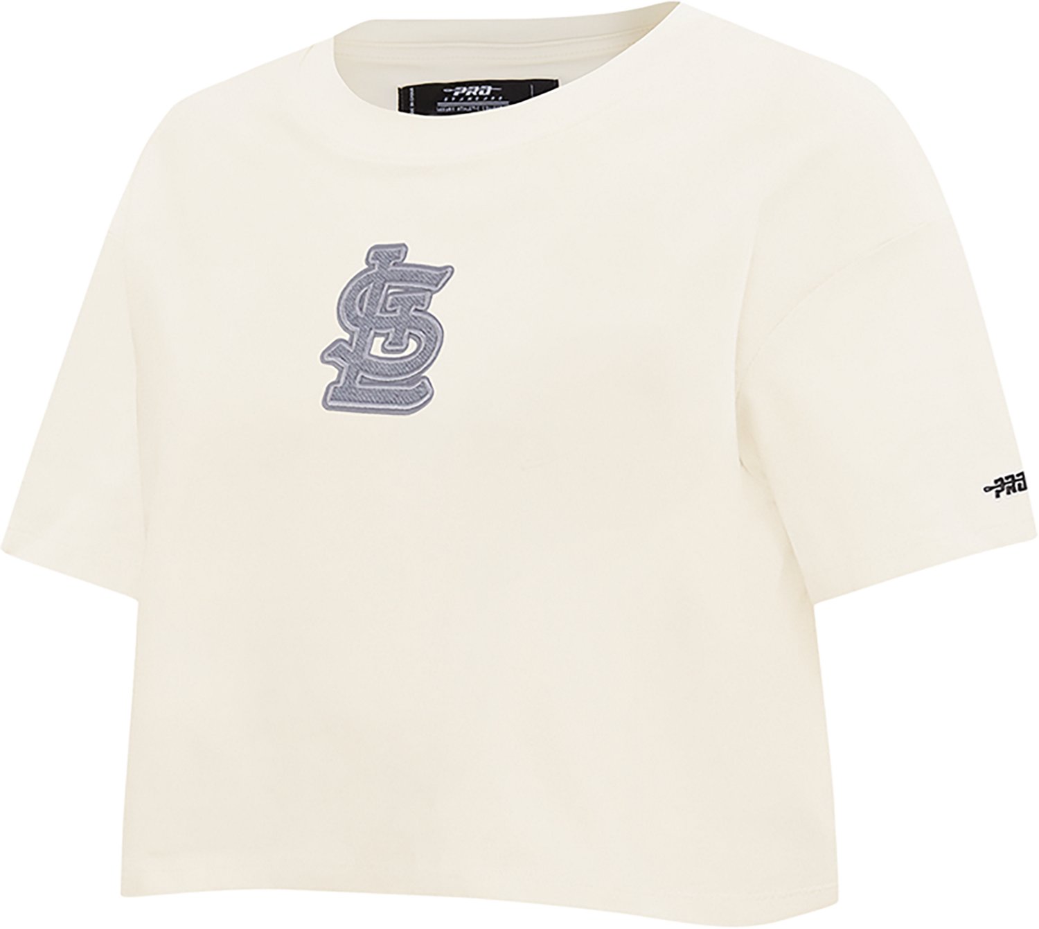 Pro Standard Women's Cardinals Reverse French Terry Boxy T-shirt - view number 2