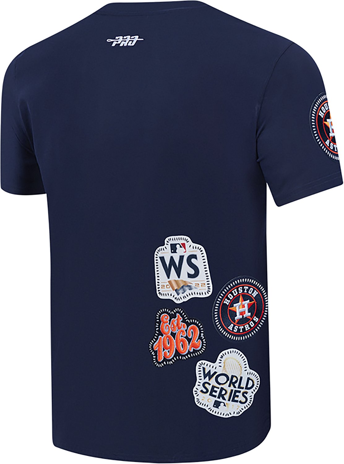 Pro Standard Men's Houston Astros DIY Pick Stitch Single Jersey Short Sleeve T-shirt - view number 4