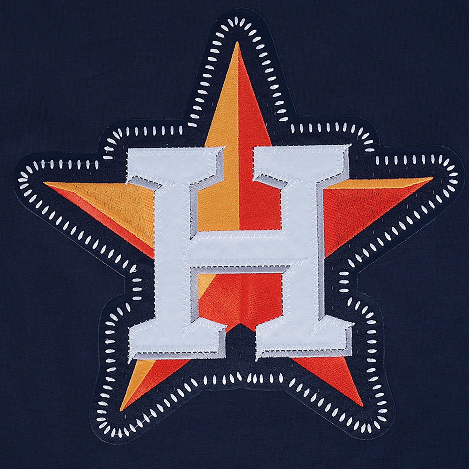 Pro Standard Men's Houston Astros DIY Pick Stitch Single Jersey Short Sleeve T-shirt - view number 6