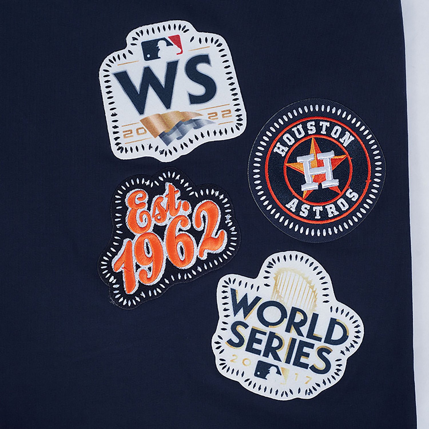 Pro Standard Men's Houston Astros DIY Pick Stitch Single Jersey Short Sleeve T-shirt - view number 7