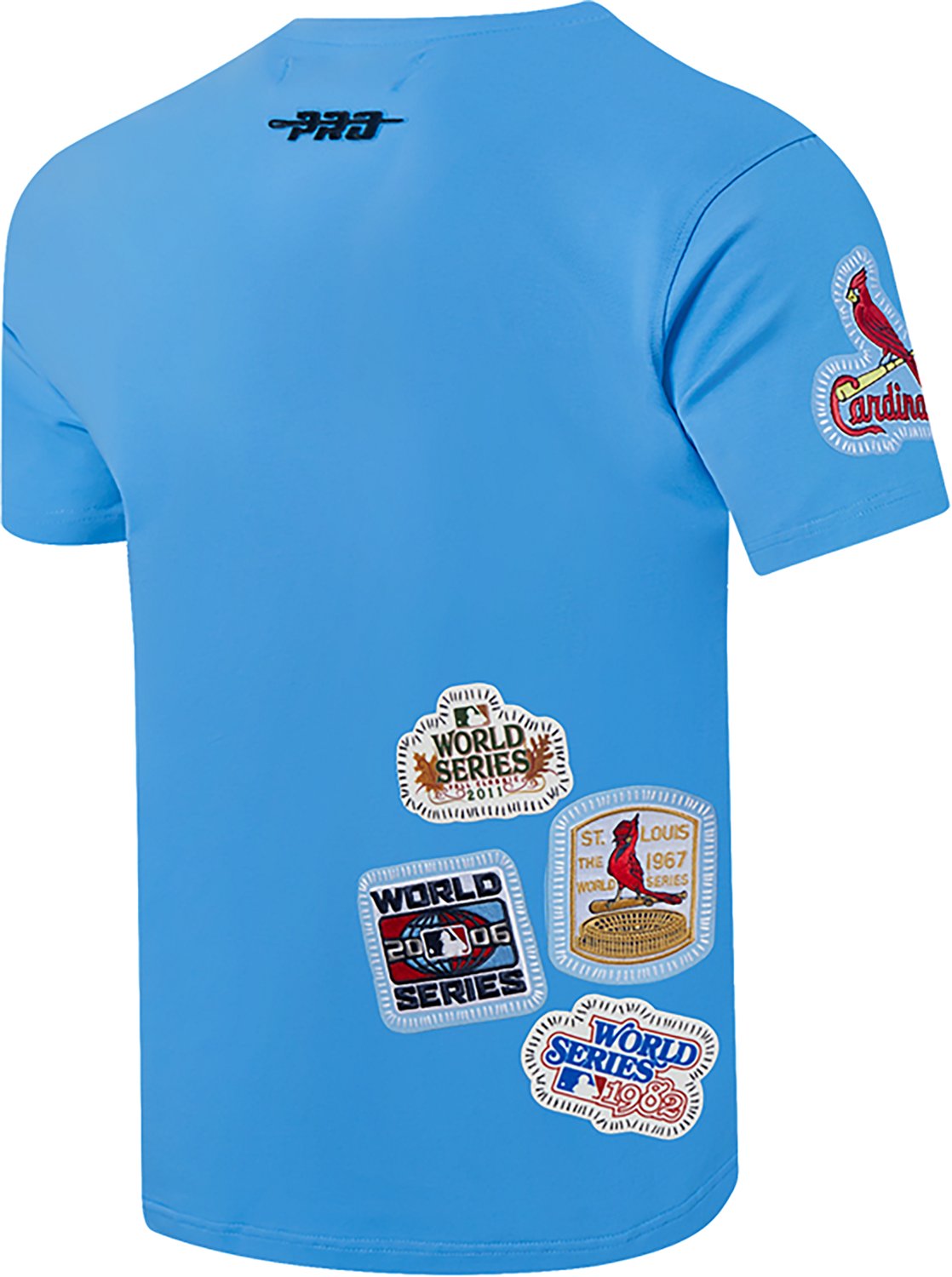 Pro Standard Men's St. Louis Cardinals DIY Pick Stitch Single Jersey Short Sleeve T-shirt - view number 4