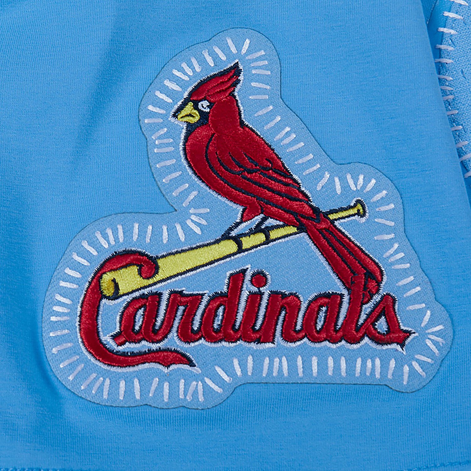 Pro Standard Men's St. Louis Cardinals DIY Pick Stitch Single Jersey Short Sleeve T-shirt - view number 5