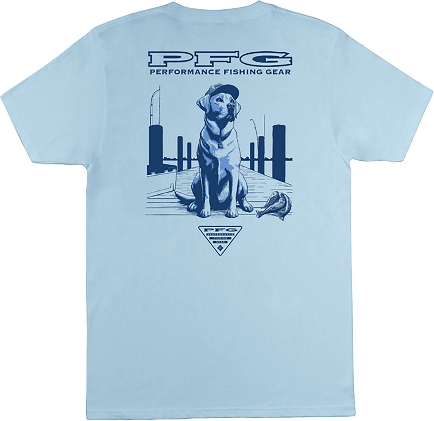Columbia Sportswear Men's Performance Fishing Gear Dog Days Short Sleeve T-shirt                                                 - view number 1