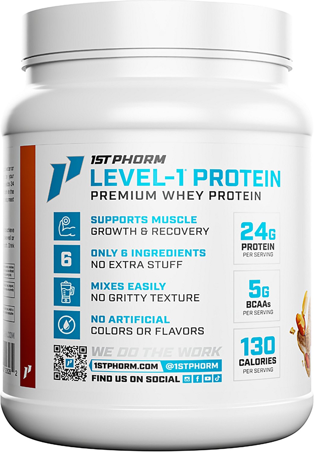 1st Phorm Level-1 Chocolate 1 lb. Protein Powder - view number 3
