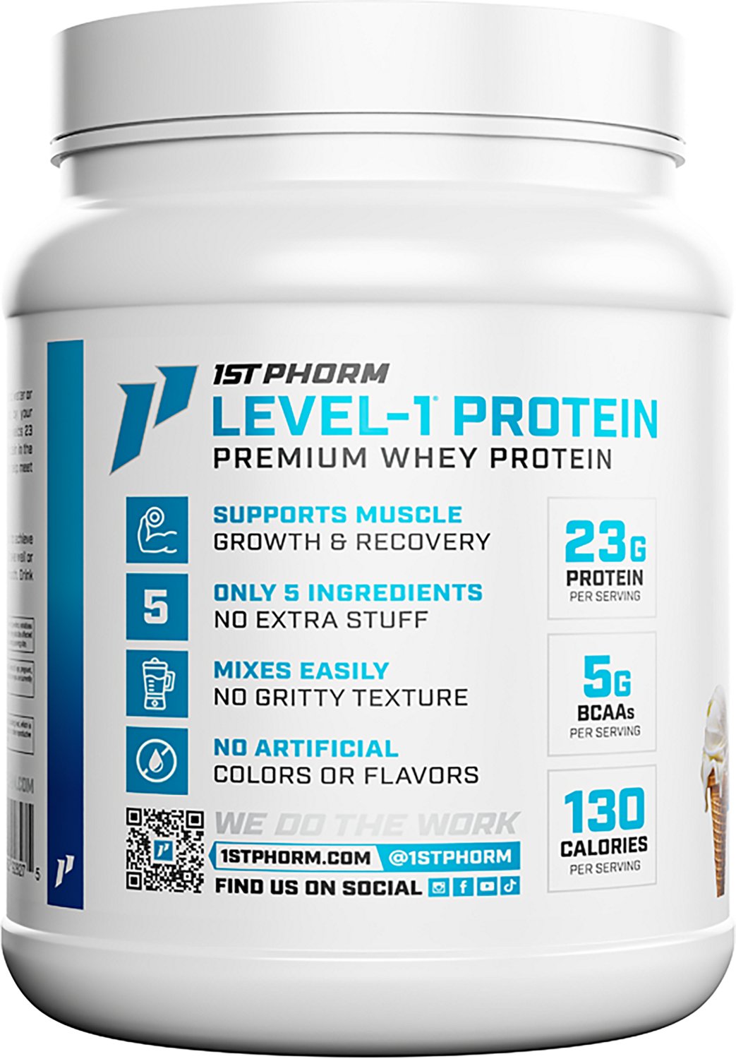 1st Phorm Level-1 Chocolate 1 lb. Protein Powder - view number 3