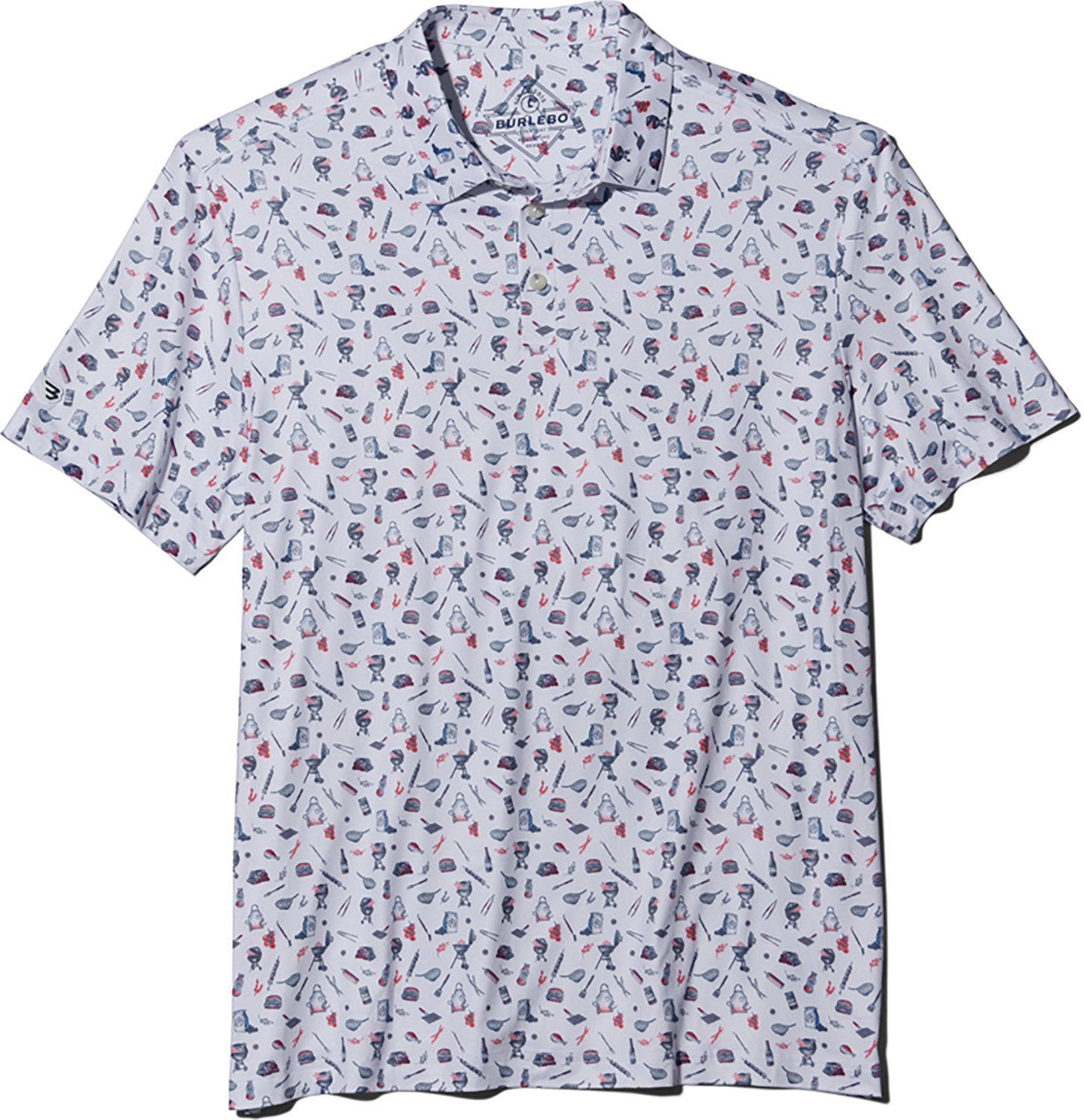 BURLEBO Men's Performance Polo Shirt - view number 3
