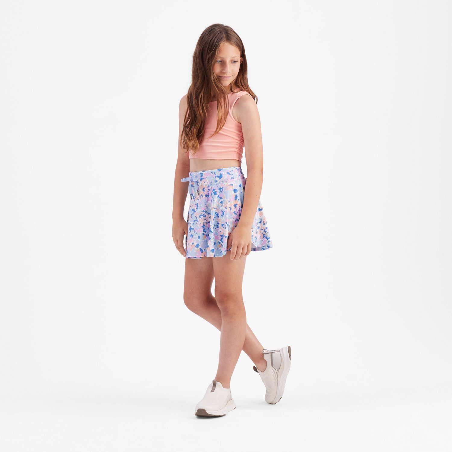 Freely Girls’ Nola Sugar Swizzle Floral Skort - view number 2