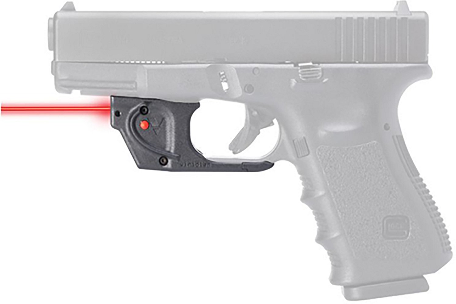 Viridian E SERIES™ Glock 17/19/34/45/47MOS/22/23/24/35 Red Laser Retail Box