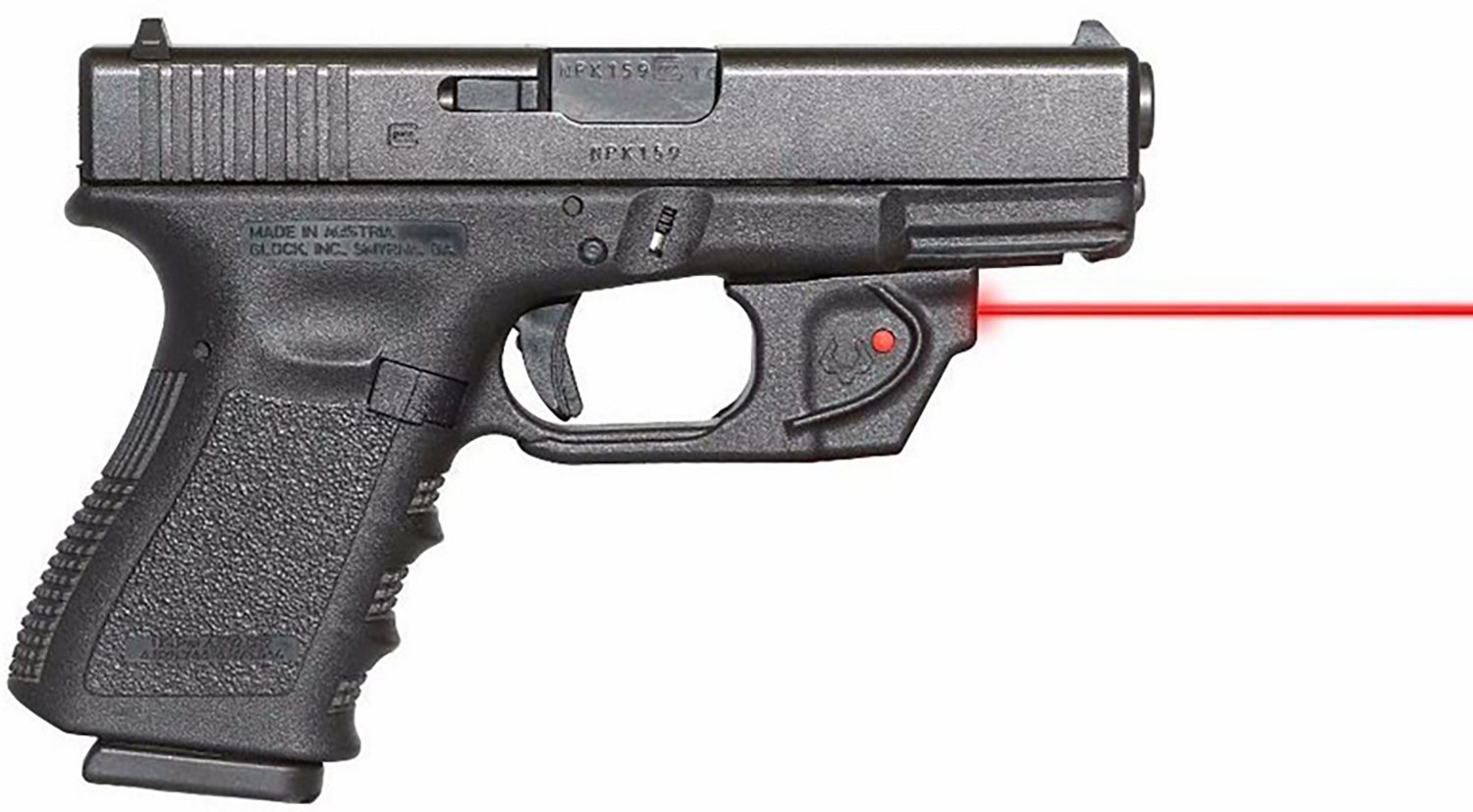 Viridian E SERIES™ Glock 17/19/34/45/47MOS/22/23/24/35 Red Laser Retail Box - view number 2