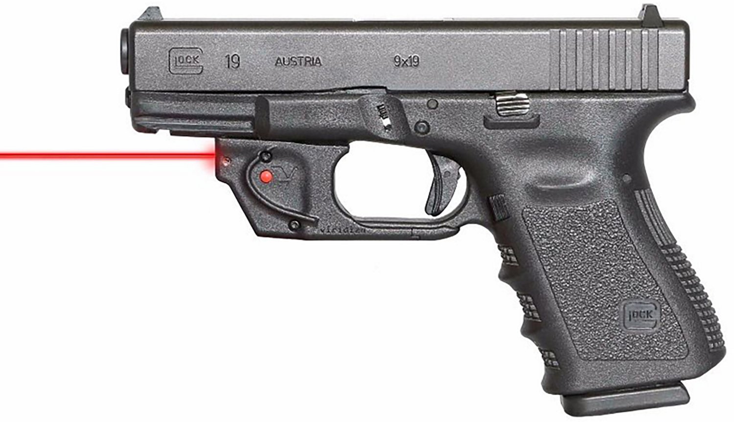 Viridian E SERIES™ Glock 17/19/34/45/47MOS/22/23/24/35 Red Laser Retail Box - view number 3