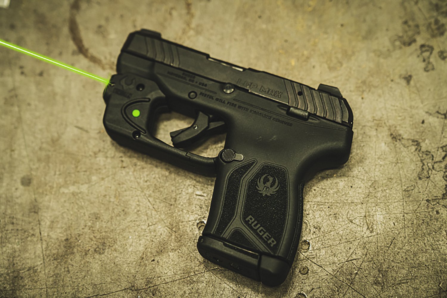Viridian E SERIES™ Ruger LCP MAX Green Laser                                                                                   - view number 5