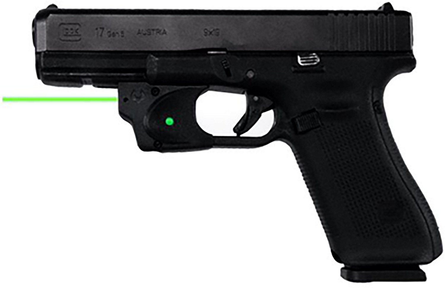 Viridian E SERIES™ Glock 17/19/34/45/47MOS/22/23/24/35 Green Laser Retail Box                                                  - view number 3