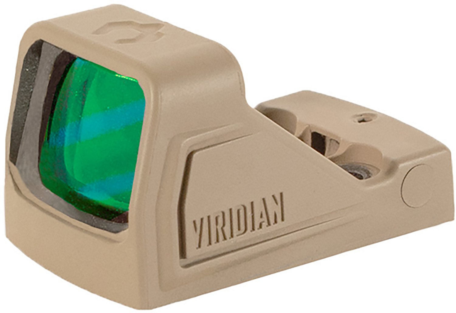 Viridian RFX11 FDE 1 x 16 mm Micro Green Dot Reflex Sight with SHIELD RMSc Footprint - view number 2
