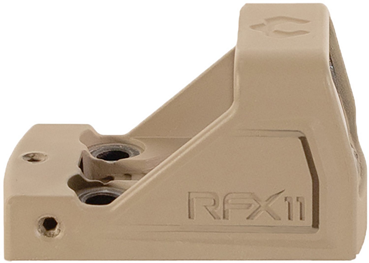 Viridian RFX11 FDE 1 x 16 mm Micro Green Dot Reflex Sight with SHIELD RMSc Footprint - view number 3